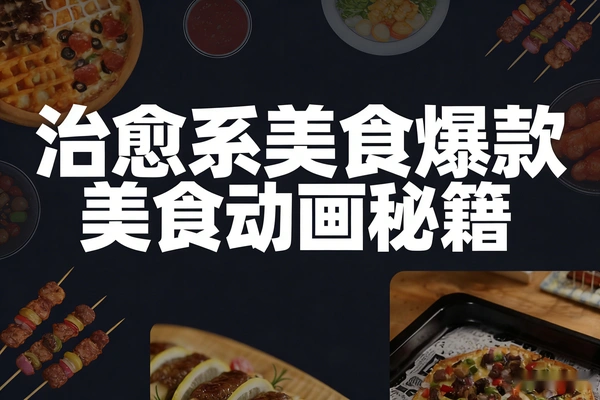 治愈系美食动画爆款秘籍