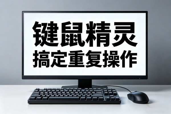键鼠精灵一键搞定办公机械重复操作