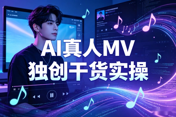 独创AI真人MV制作干货实操
