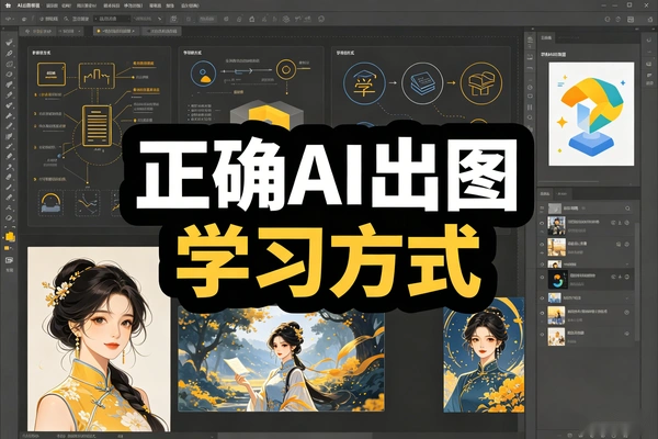 AI出图的正确学习方式
