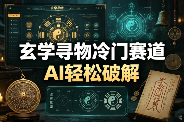 玄学寻物冷门赛道AI轻松破解